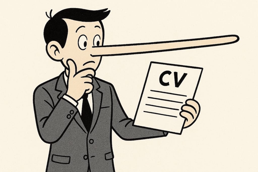 Mentir sur son cv comme Pinocchio